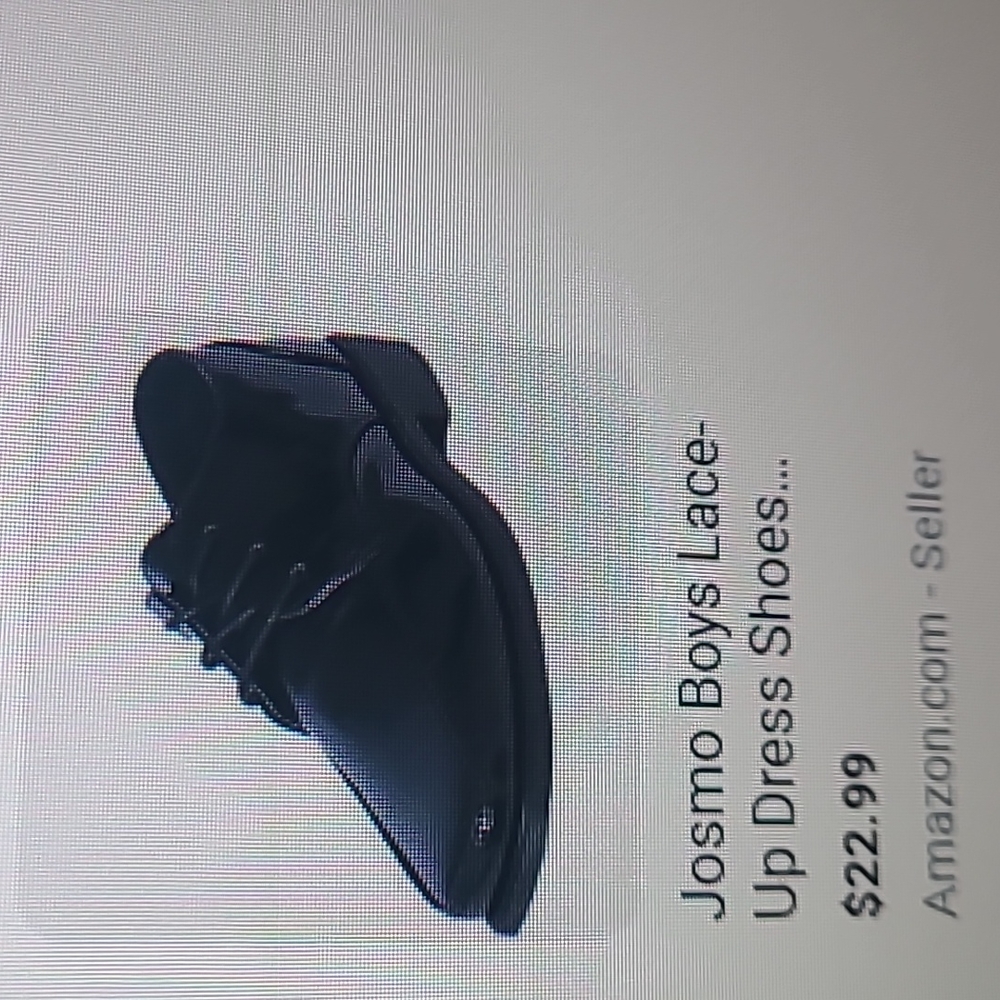 Shiny dress shoes